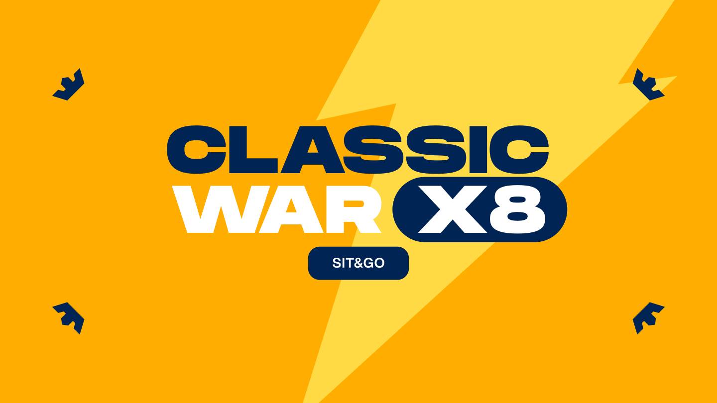 Classic War | x8 Sit&Go #141